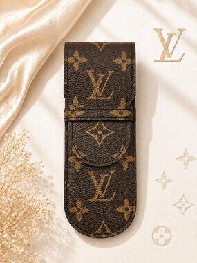 Authentic Louis Vuitton Monogram Glasses Case | Compact & Stylish